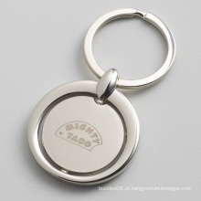 Personalizado Moda Rotatable Blank Metal Keychain (XS-C300)